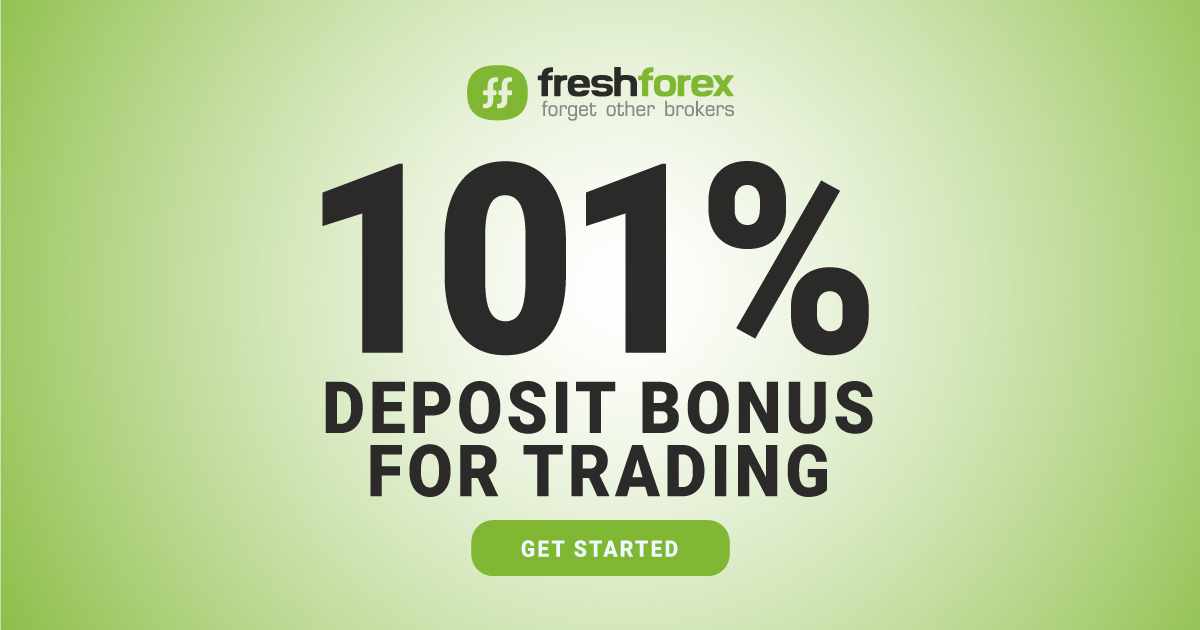 Latest surprising 101% Forex Deposit Bonus by FreshForex