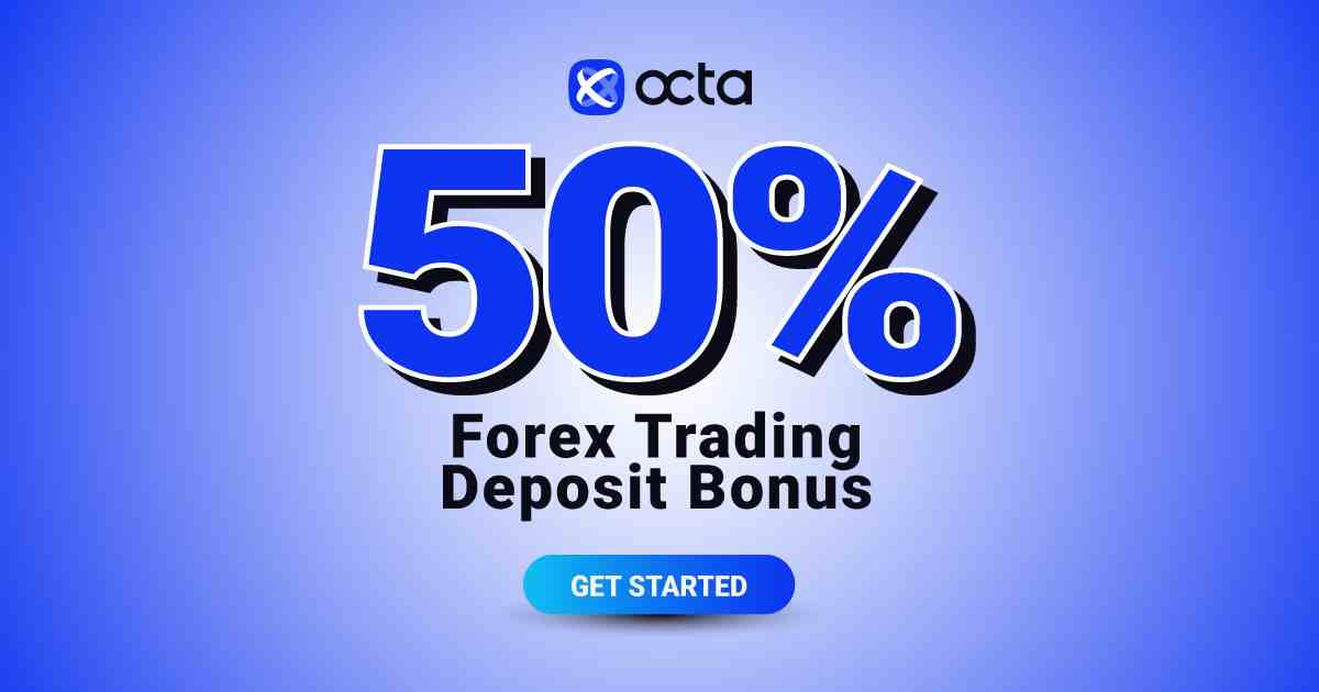 New Forex Credit bonus of 50% on all deposit by Octa