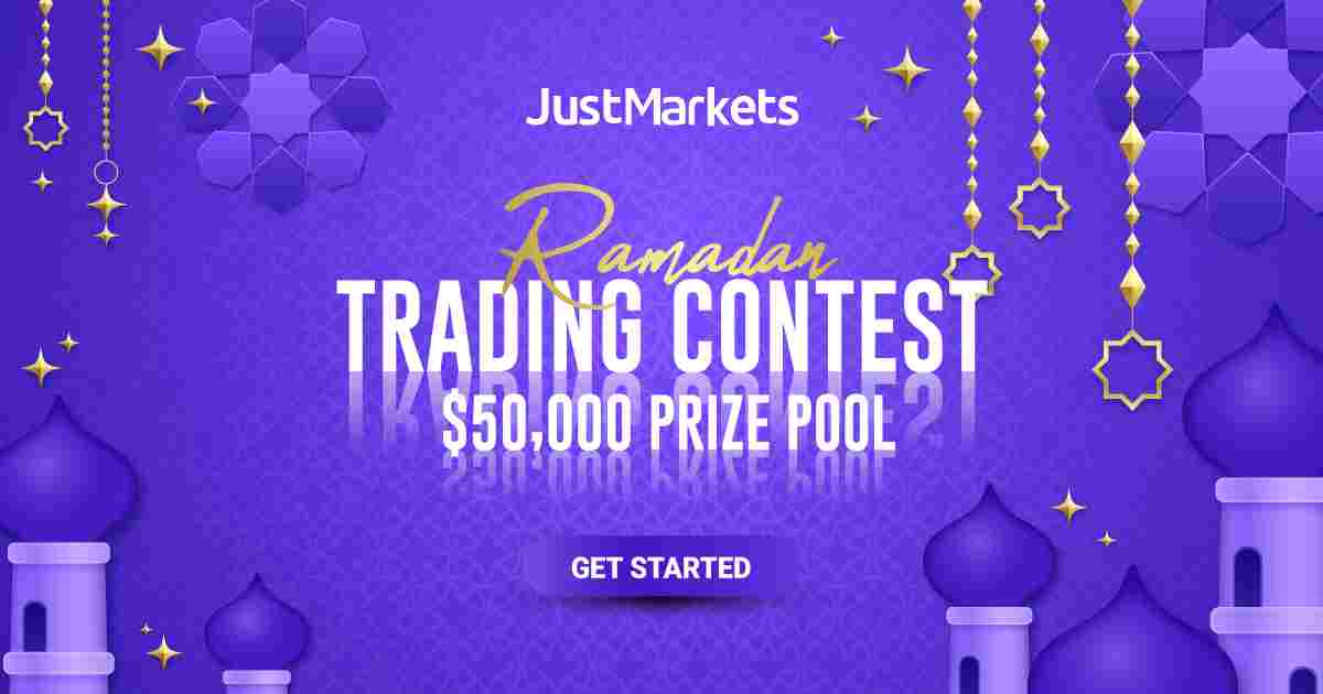 Forex Special Ramadan Contest by Justmarkets with $50000