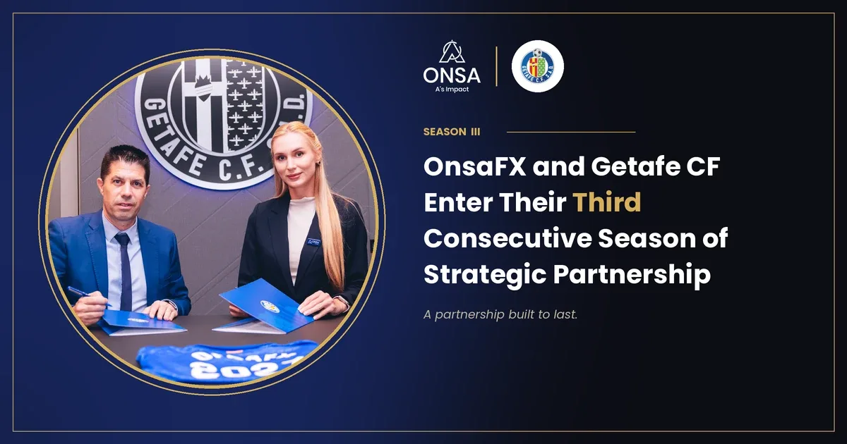 OnsaFX and Getafe CF Partnership Enters Year Three