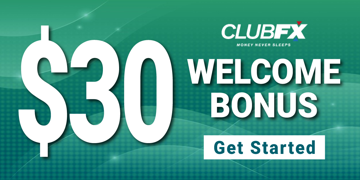 

Obtain Incredible Free $30 Forex No Deposit
Welcome Bonus on ClubFX

