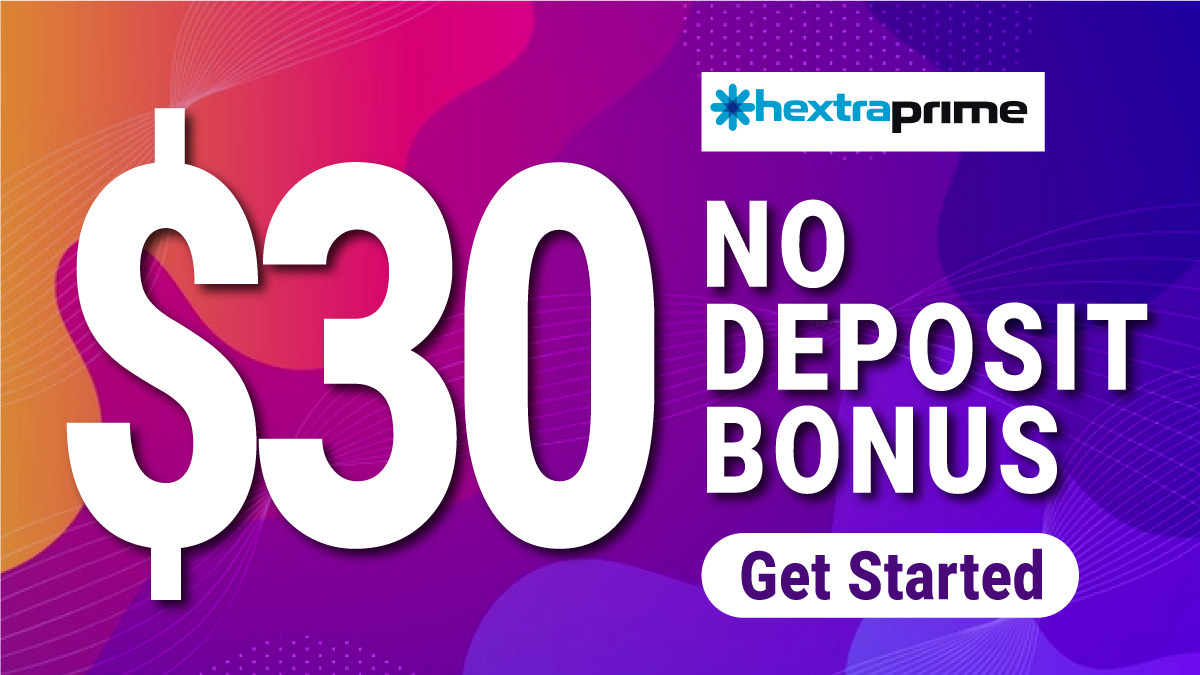 $30 free no deposit bonus on Hextraprime