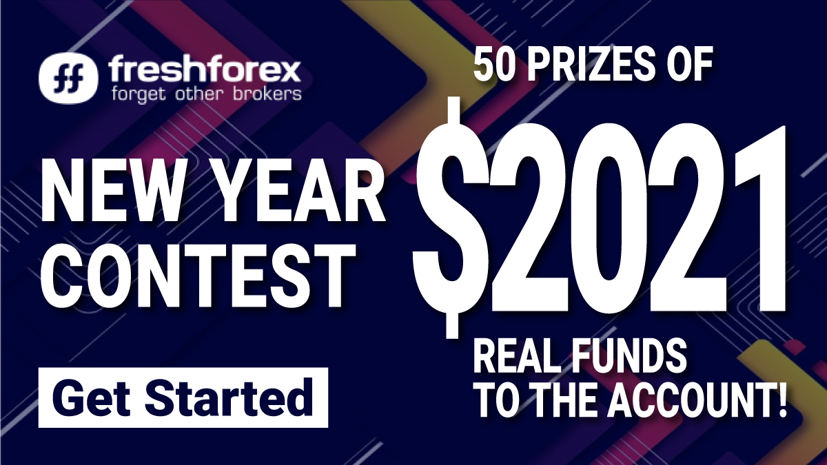 $2021 Real Funds New Year Contest on FreshForex$2021 Real Funds New Year Contest on FreshForex