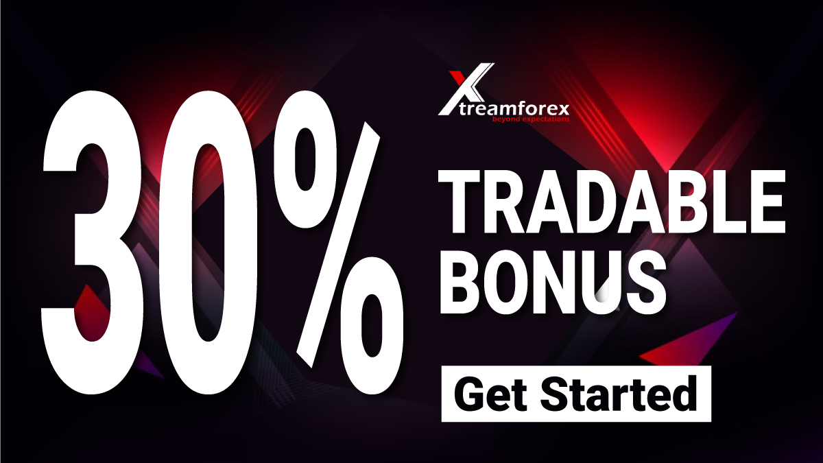 Receive 30% Tradable Bonus offer on XtreamForexReceive 30% Tradable Bonus offer on XtreamForex
