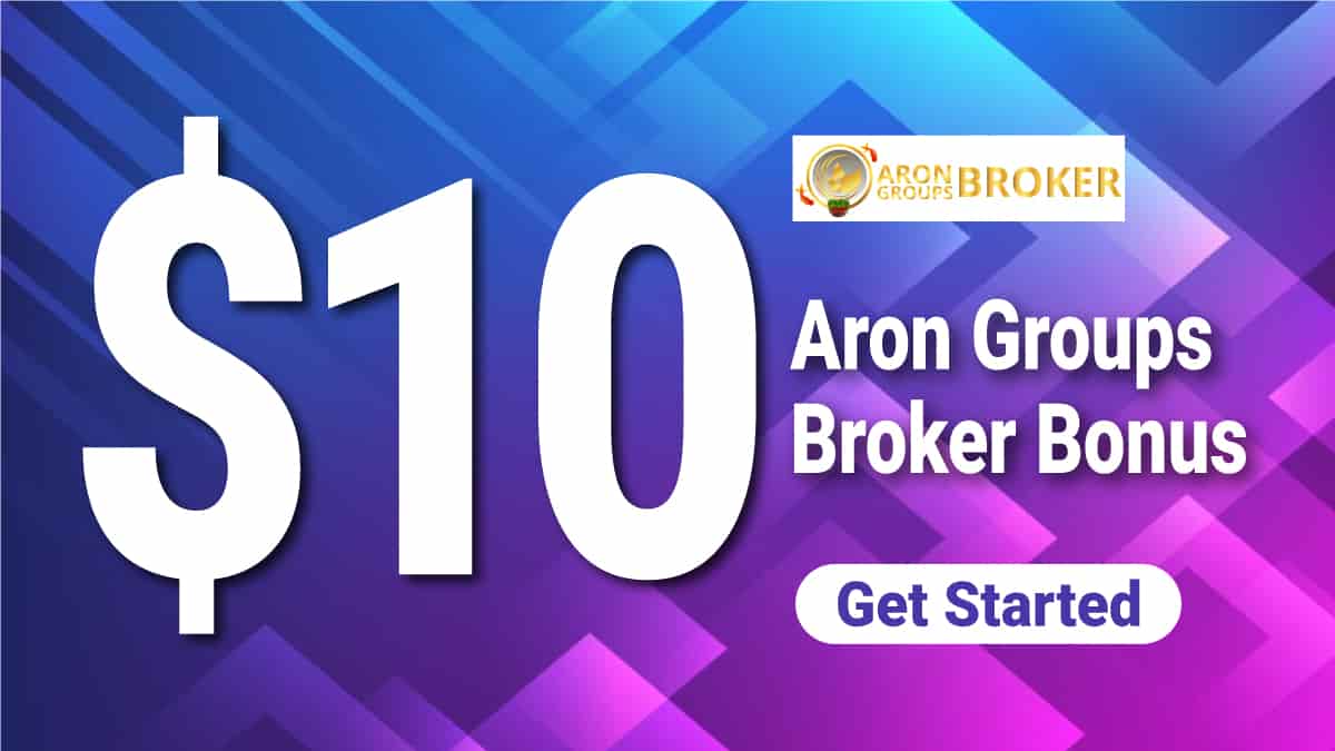 Get a $10 Free Bonus From Aron Groups Broker Get a $10 Free Bonus From Aron Groups Broker 