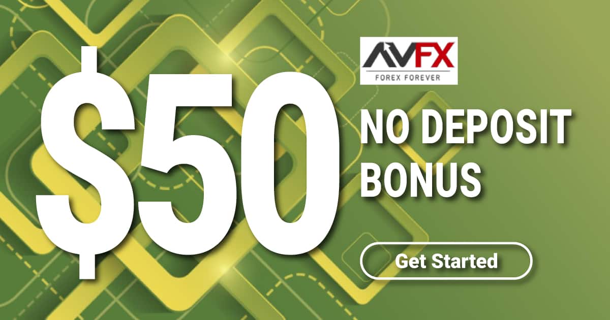 Get Free $50 USD No Deposit Trading Bonus on AVFX Capital