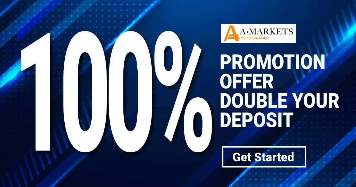 100% Forex deposit bonus campaign from AMarkets100% Forex deposit bonus campaign from AMarkets