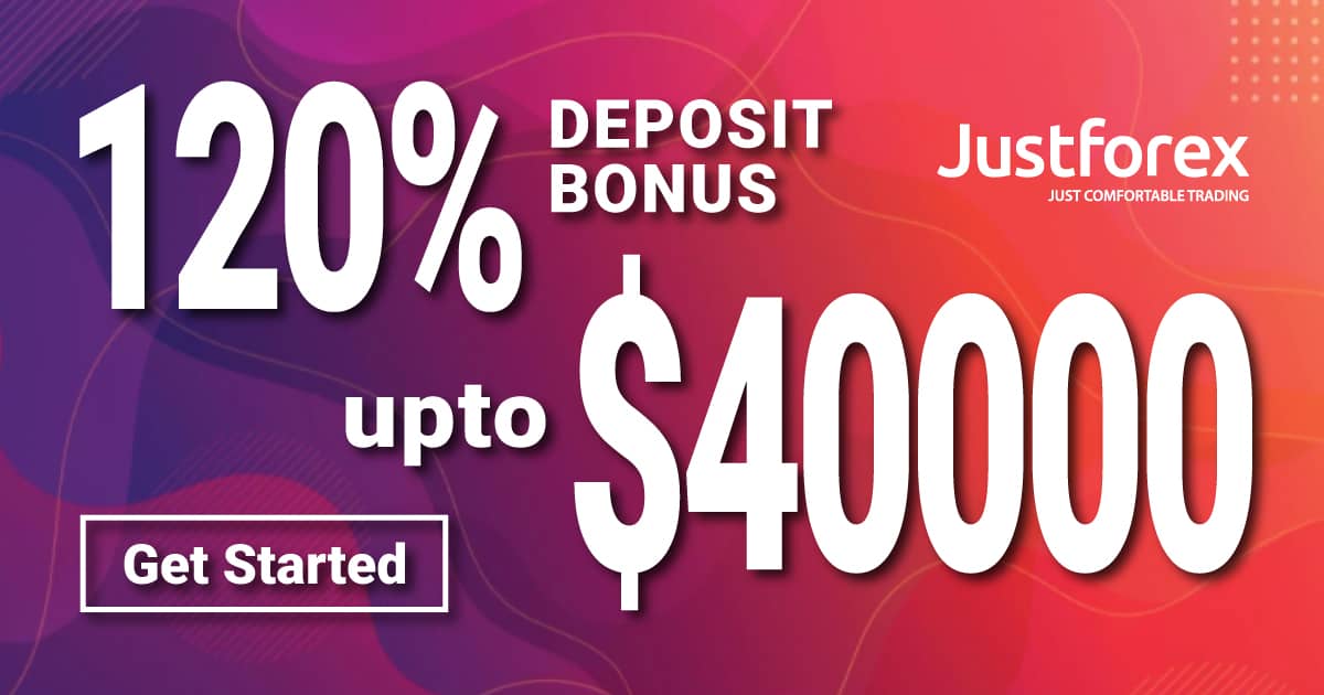 JustForex up to $40000 forex deposit bonusJustForex up to $40000 forex deposit bonus