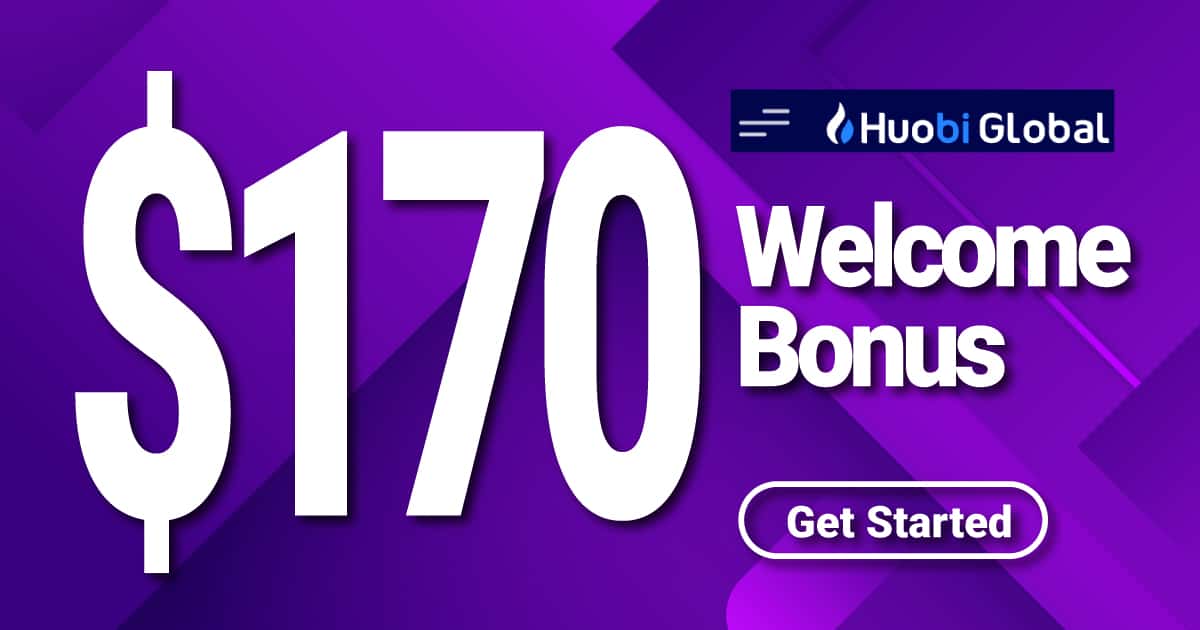 Up to $170 Crypto No Deposit Bonus By HuobiUp to $170 Crypto No Deposit Bonus By Huobi