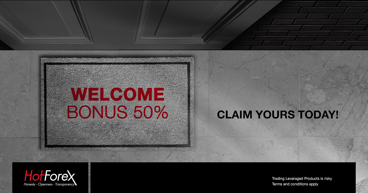 Get 50% Welcome Bonus from HotForex NewGet 50% Welcome Bonus from HotForex New
