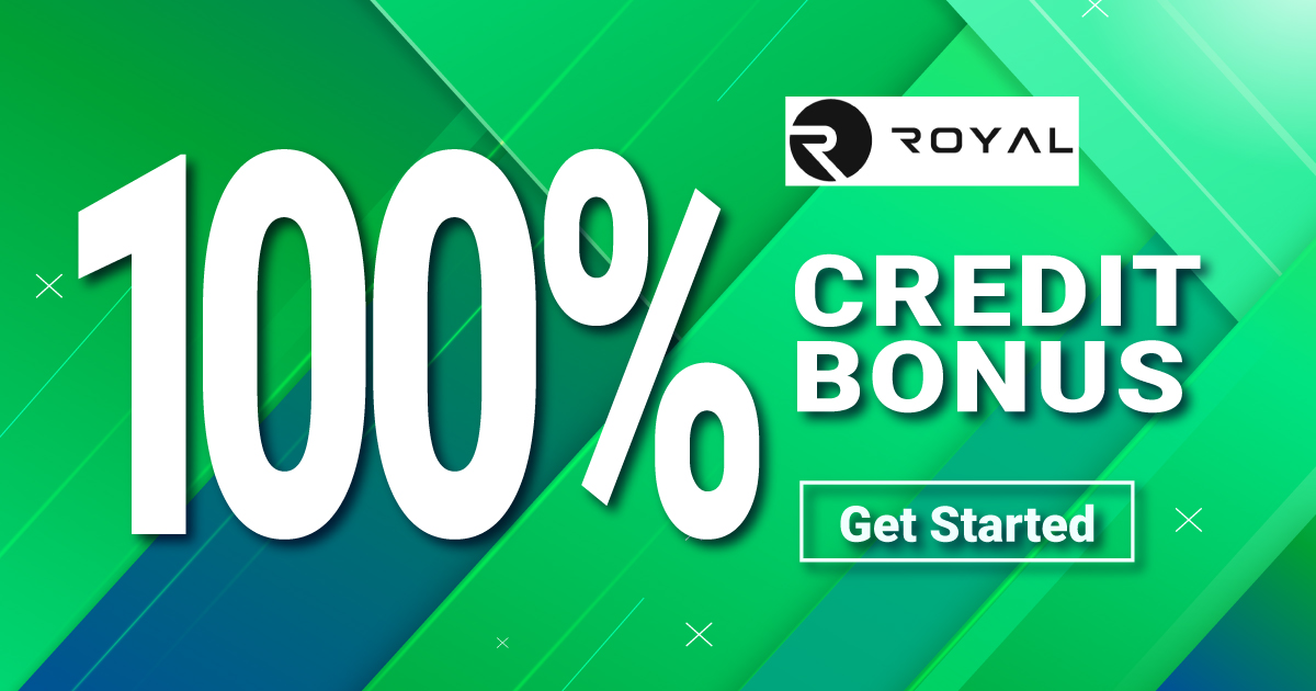 Get 100% Credit Bonus – OneRoyalGet 100% Credit Bonus – OneRoyal