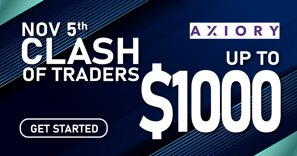 Get Up to $1000 Clash of Traders II Axiory Get Up to $1000 Clash of Traders II Axiory 