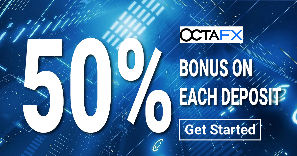 Grab 50% Deposit Bonus on OctaFXGrab 50% Deposit Bonus on OctaFX