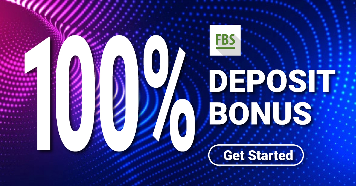 Receive 100% Deposit bonus from FBSReceive 100% Deposit bonus from FBS