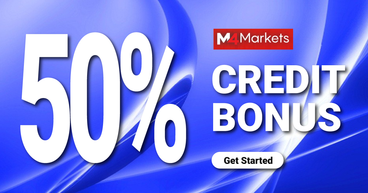M4Markets  50% Credit Bonus Up To $5000M4Markets  50% Credit Bonus Up To $5000