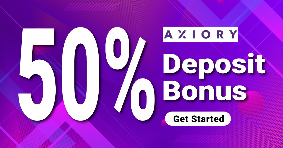 Get 50% Deposit Bonus From AxioryGet 50% Deposit Bonus From Axiory