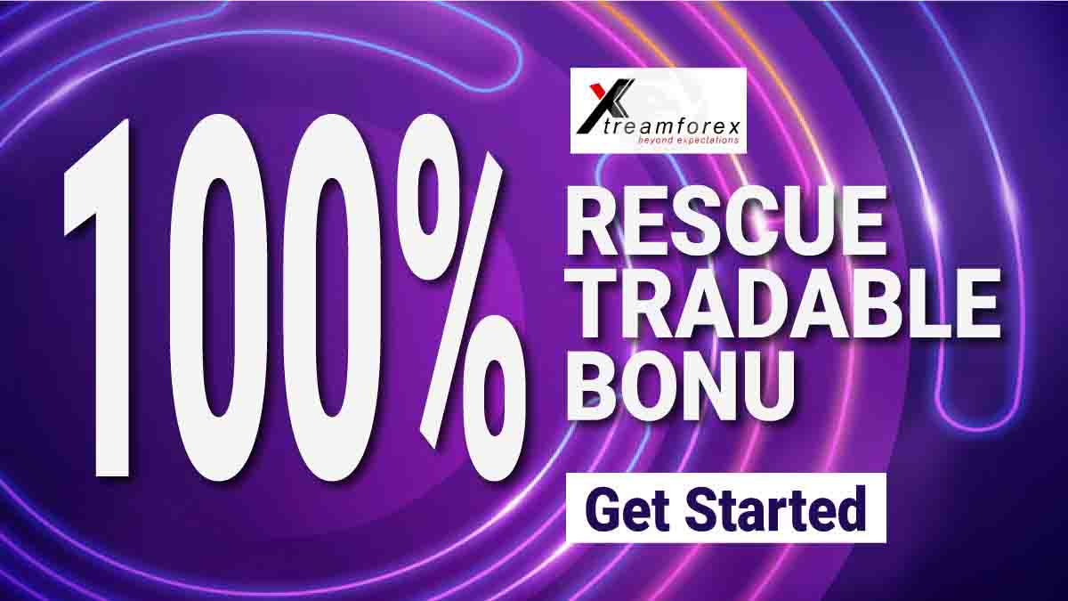 100% Rescue tradable forex bonus XtreamForex100% Rescue tradable forex bonus XtreamForex