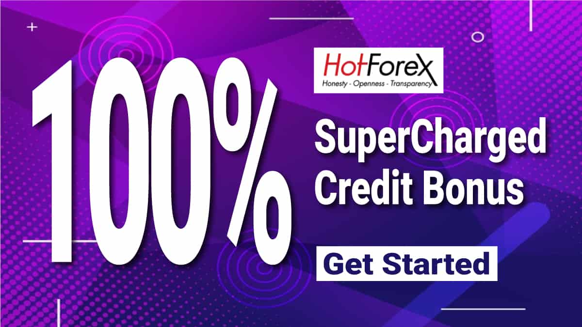 100% Supercharged Forex Deposit Bonus from HotForex