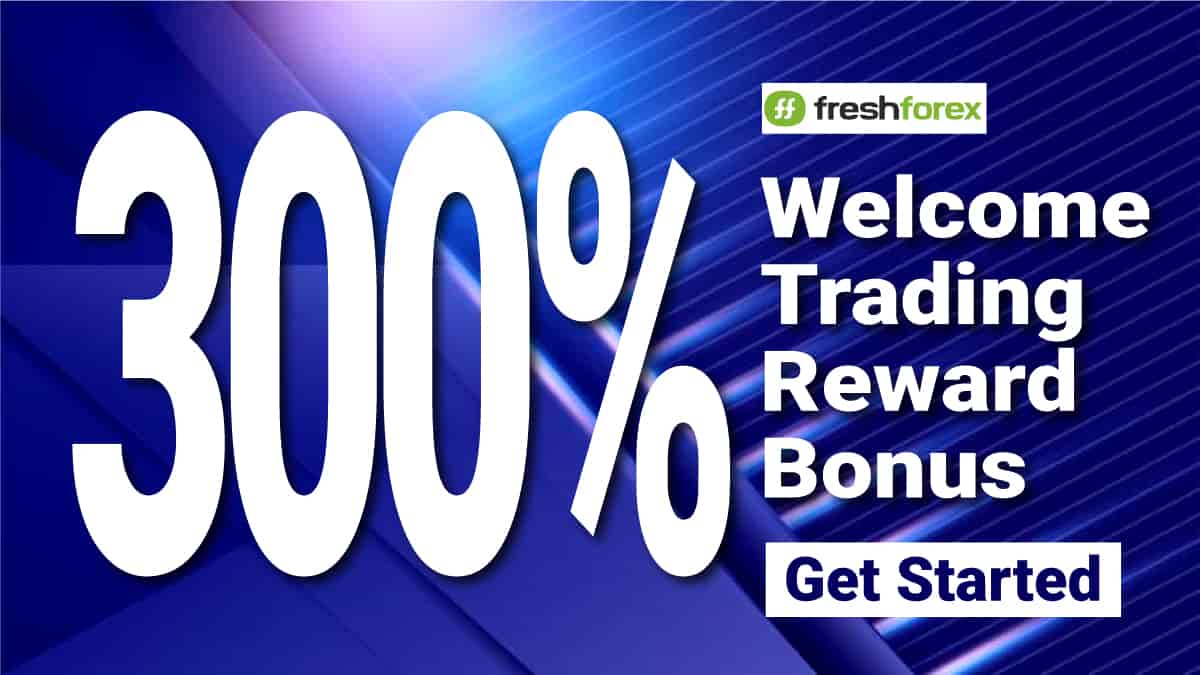 300% Forex deposit bonus up to $5000 from FreshForex300% Forex deposit bonus up to $5000 from FreshForex