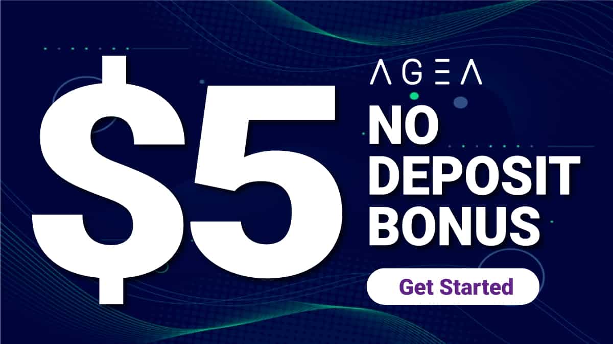 AGEA $5 Forex no deposit welcome bonusAGEA $5 Forex no deposit welcome bonus