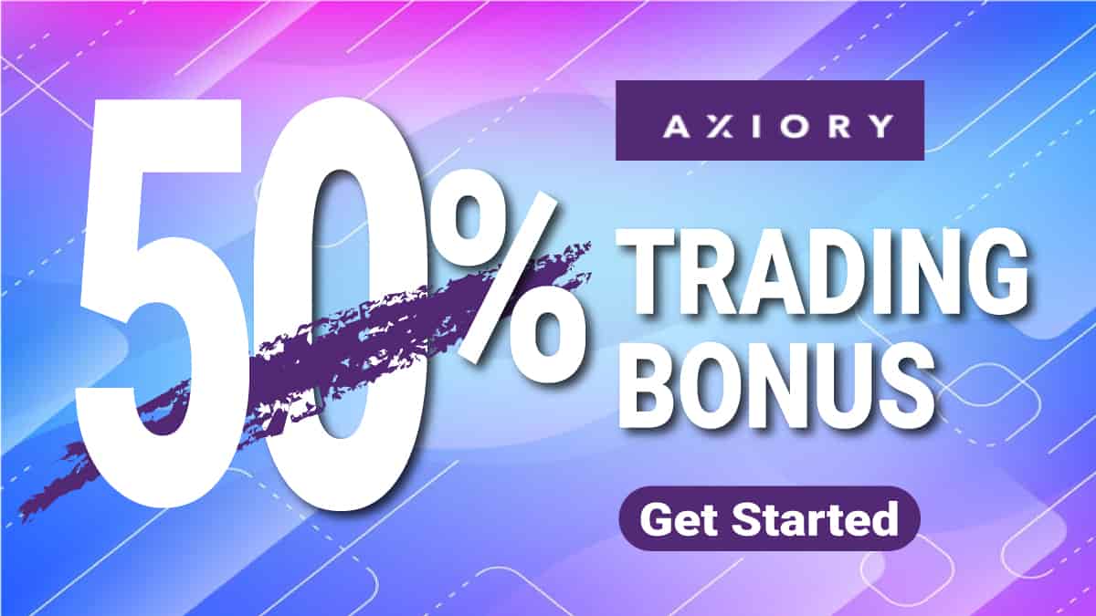 Axiory 50% forex deposit bonus for live tradersAxiory 50% forex deposit bonus for live traders