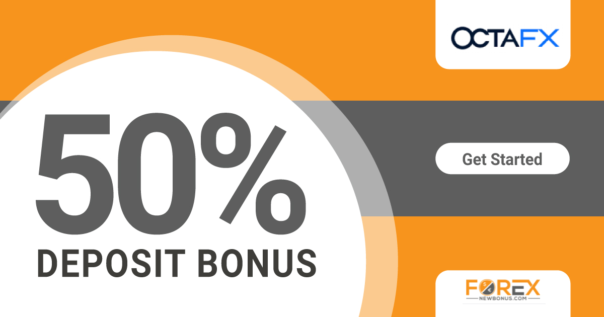 50% Forex Deposit Bonus from OctaFX50% Forex Deposit Bonus from OctaFX