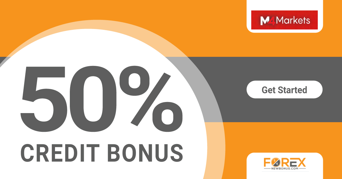 50% Credit Bonus up to 5000 USD by M4Markets50% Credit Bonus up to 5000 USD by M4Markets