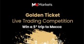 M4Markets offers Golden Ticket Live Trading Competition for Mecca trip