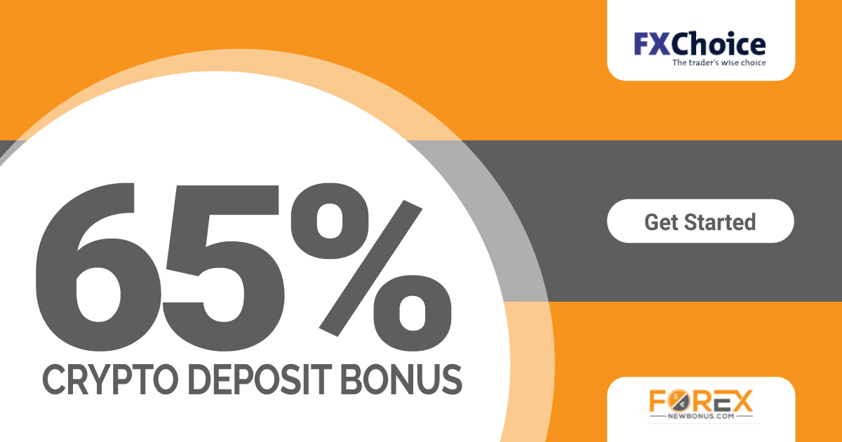 FXchoice 65% Bonus on Crypto Deposits