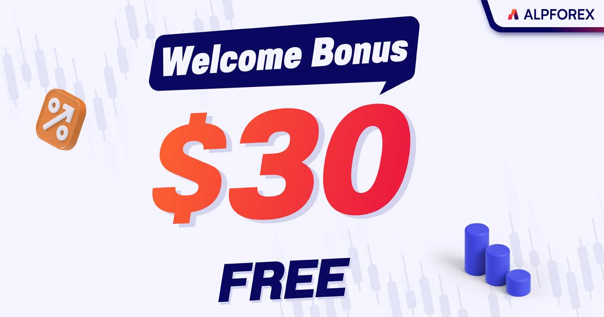 $30 Welcome No Deposit Bonus from AlpForex$30 Welcome No Deposit Bonus from AlpForex
