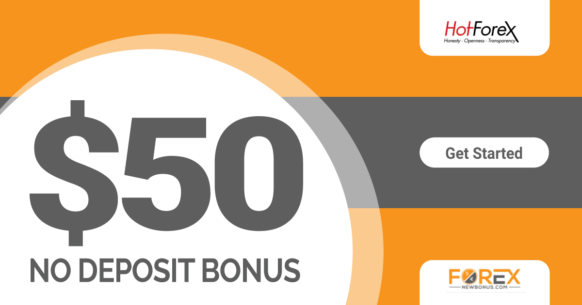 Forex Trading $50 NO Deposit Bonus by HotForex