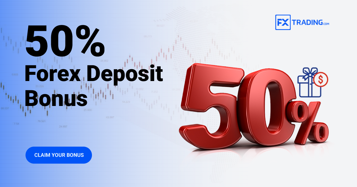 FXTrading 50% Forex Trading Deposit BonusFXTrading 50% Forex Trading Deposit Bonus