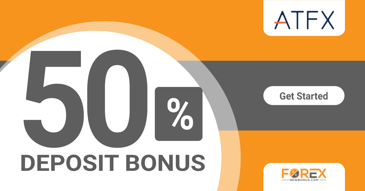 ATFX 50% Deposit Bonus up to $5000ATFX 50% Deposit Bonus up to $5000