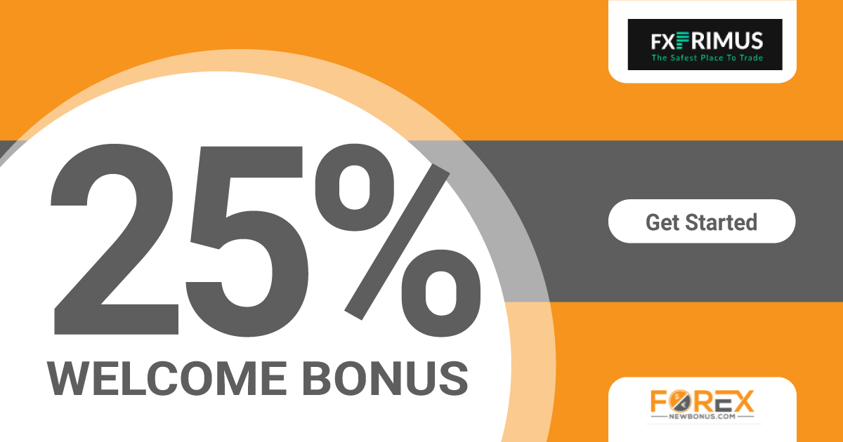 Forex 25% Welcome Deposit Bonus by FXprimusForex 25% Welcome Deposit Bonus by FXprimus