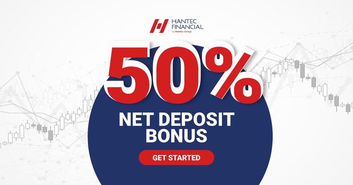 Hantec Financial offers a 50% Net Deposit Bonus