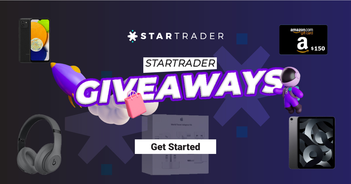 Receive Forex Giveaway with many prizes in the Startrader