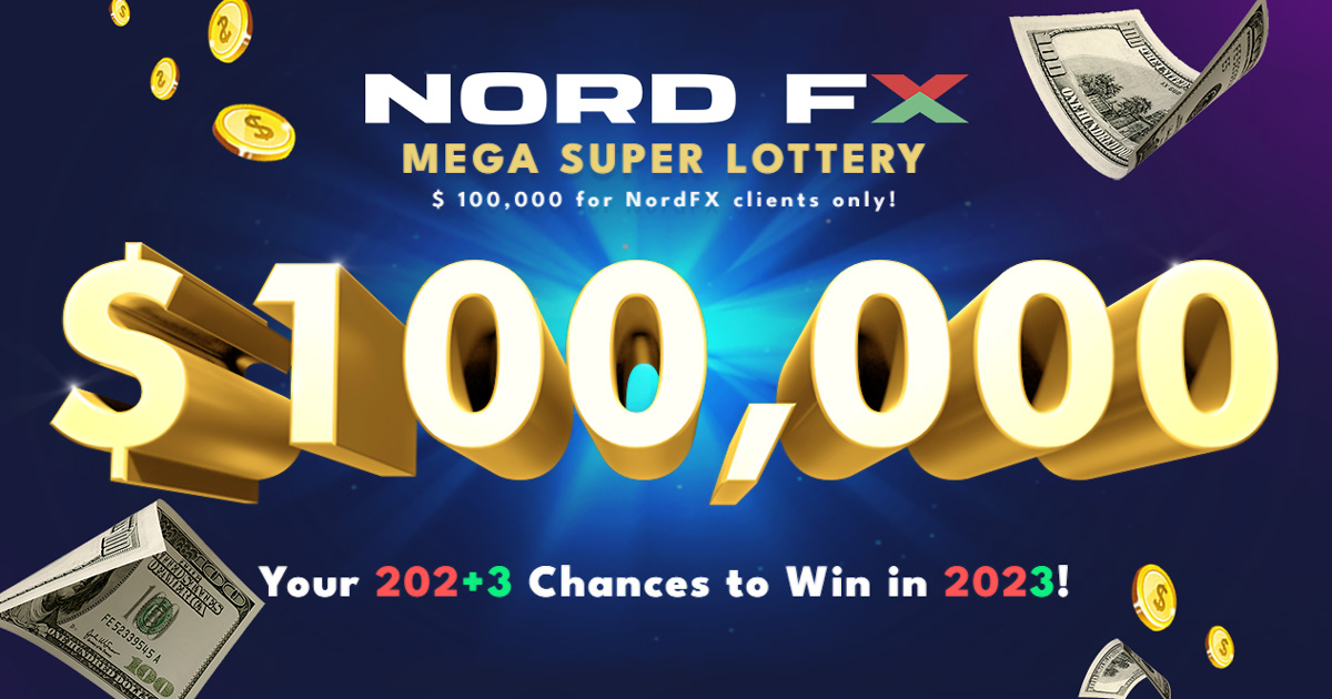 Claim $100,000 Mega Super Lottery by NordFX