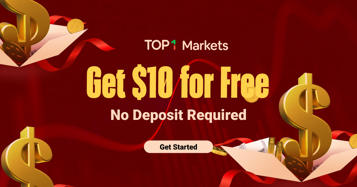 Get a $10 Free No Deposit Bonus at TOP1 Markets.