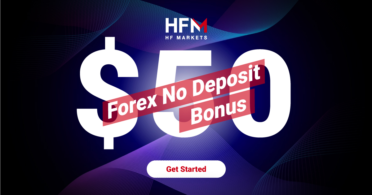 HF Markets 50 USD Free No Deposit Forex Bonus