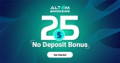 Trade Forex with a $25 No Deposit Bonus by Altum Brokers