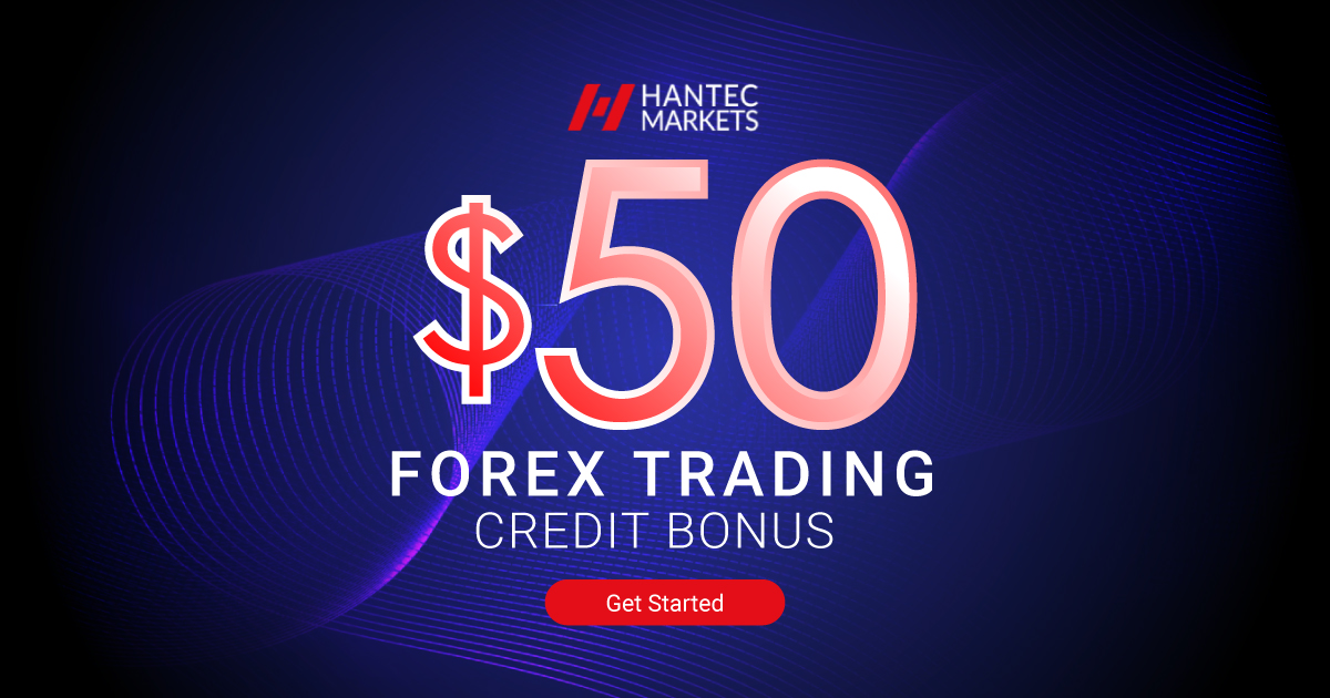 Forex $50 Summer Trading Credit Bonus offered by Hantec Financial