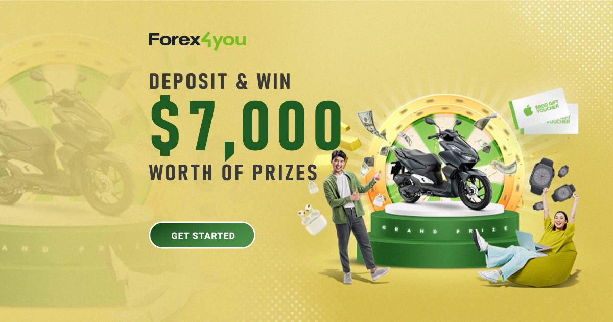 Get a Forex $7,000 Deposit Bonus from Forex4you now!