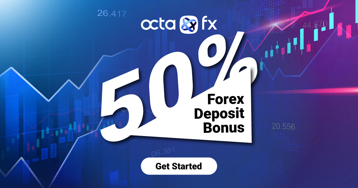 Get a Forex New 50% Deposit Bonus from OctaFX!