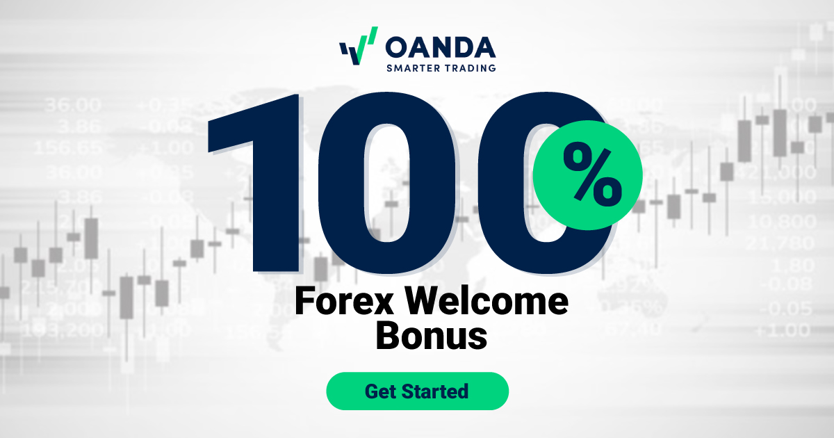 Achieve a 100% Forex Welcome Bonus 2023 - OANDAAchieve a 100% Forex Welcome Bonus 2023 - OANDA