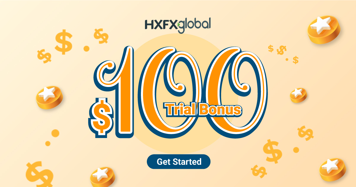 Have a free 100 USD Forex Trial Bonus from HXFXglobalHave a free 100 USD Forex Trial Bonus from HXFXglobal