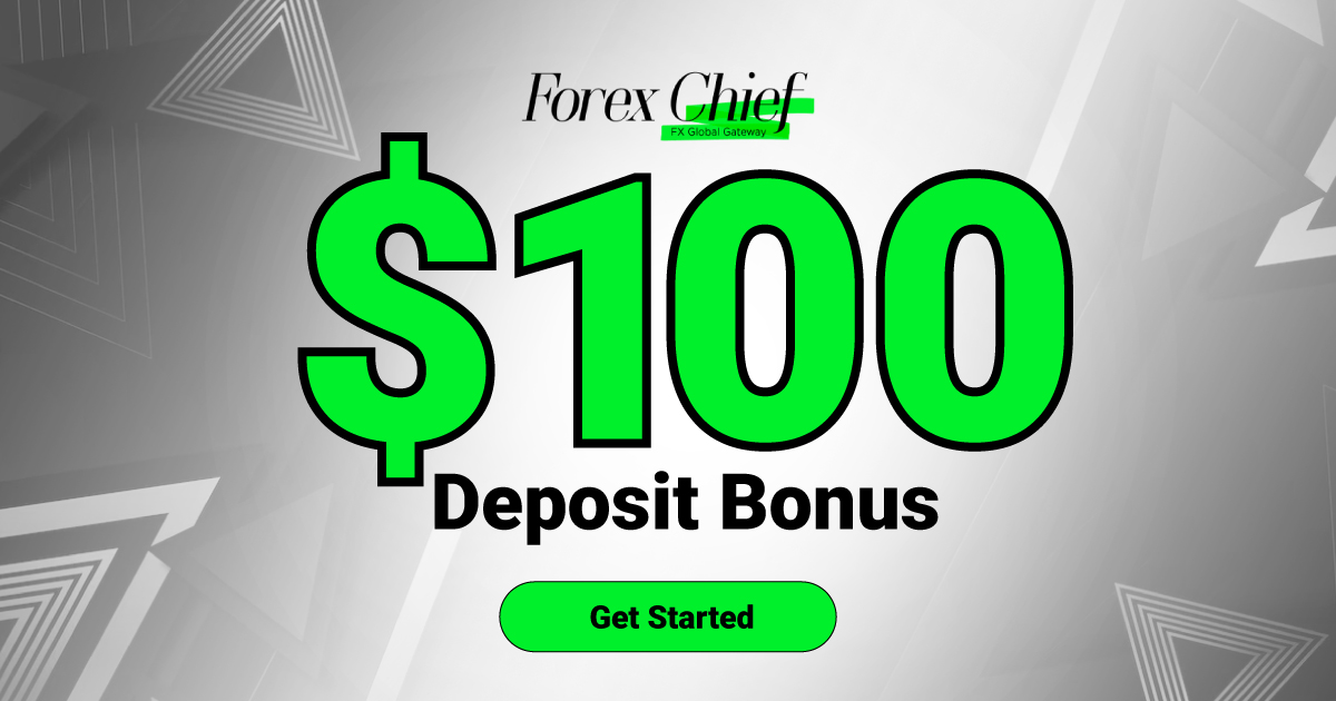 100 USD No Deposit Bonus offered by ForexChief