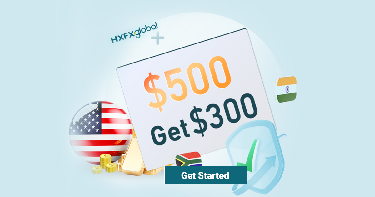 Receive a $300 Bonus by depositing Level $500 from HXFXglobalReceive a $300 Bonus by depositing Level $500 HXFXglobal