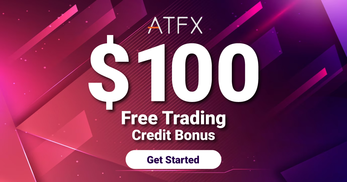 Get Forex $100 Free Trading Bonus by ATFXGet Forex $100 Free Trading Bonus by ATFX
