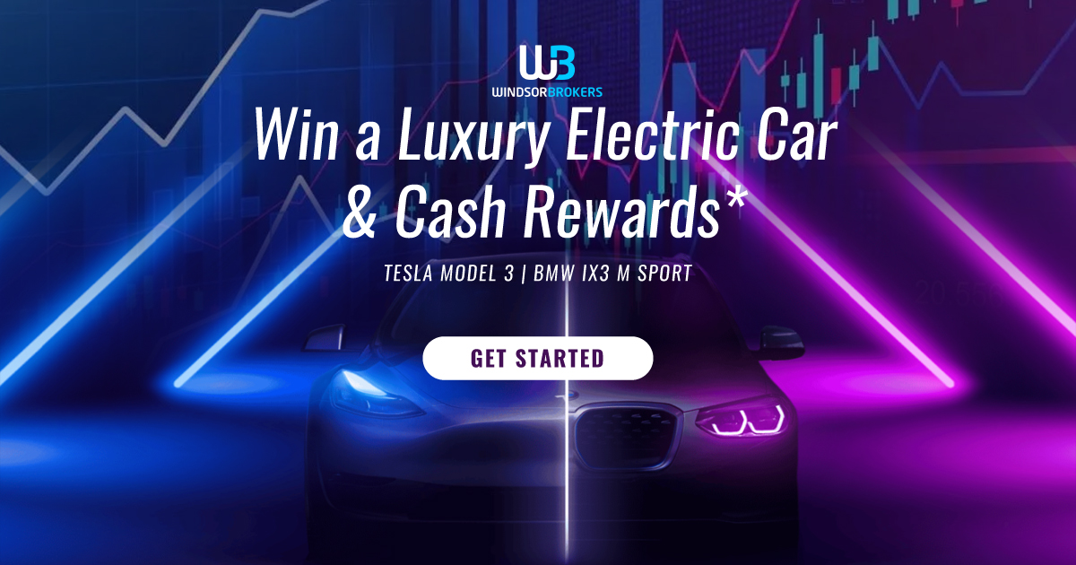 win both a Luxury Electric Car and Cash Rewards from Windsor Brokers.