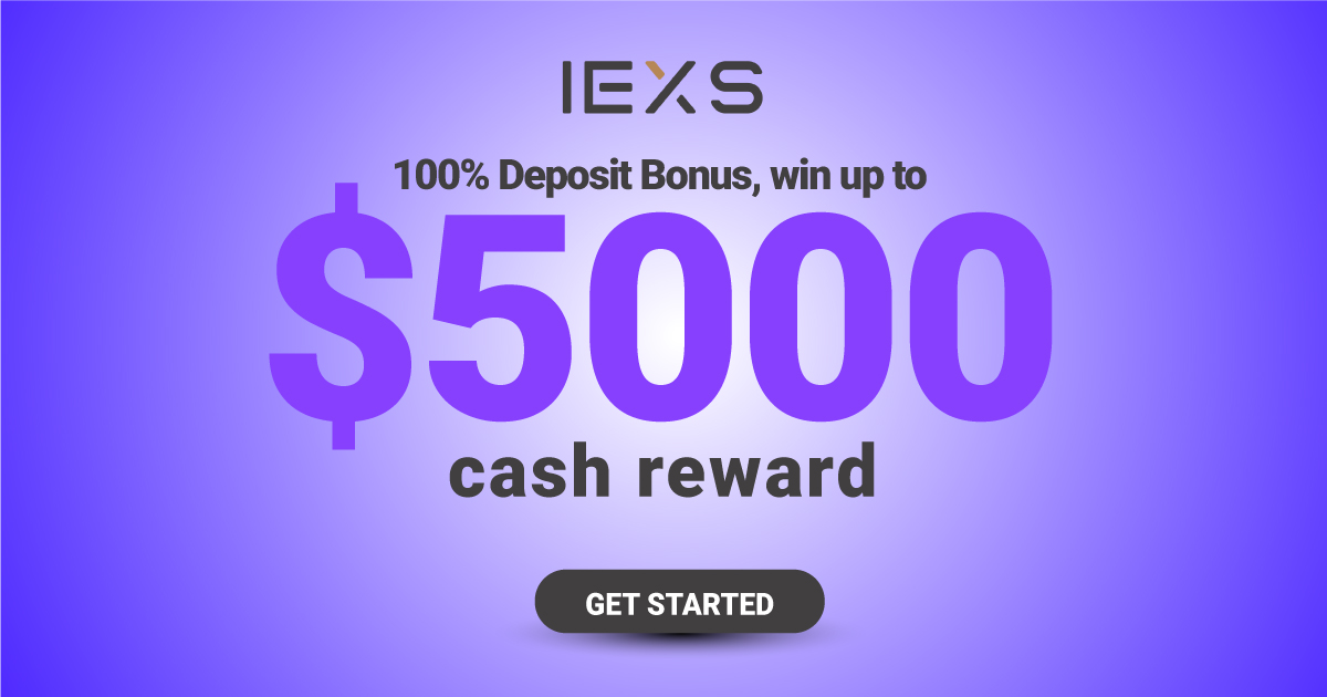 IEXS Deposit Bonus with $5000 Free on your New Deposit